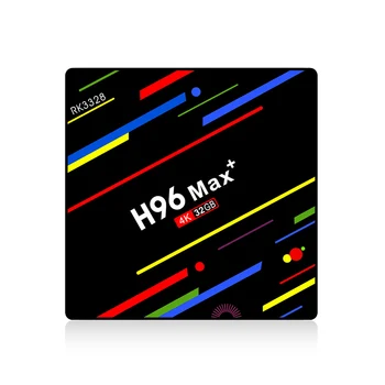 

H96 MAX PLUS RK3328 Android 9.0 4G32G 4G64G Smart TV Quad Core 4K 3D HDMI 2.0 2.4G5.8GWifi BT4.0 without Subscription