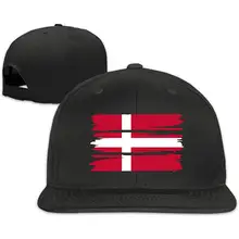 Бейсбольная кепка для мужчин и женщин с изображением датского флага, унисекс, плоская кепка Билла грузовика