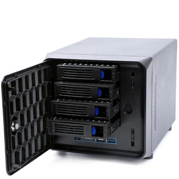 

2020 New 4 Bays hot swap NAS Server Chassis With 200W 80PLUS Enhance Power Supply