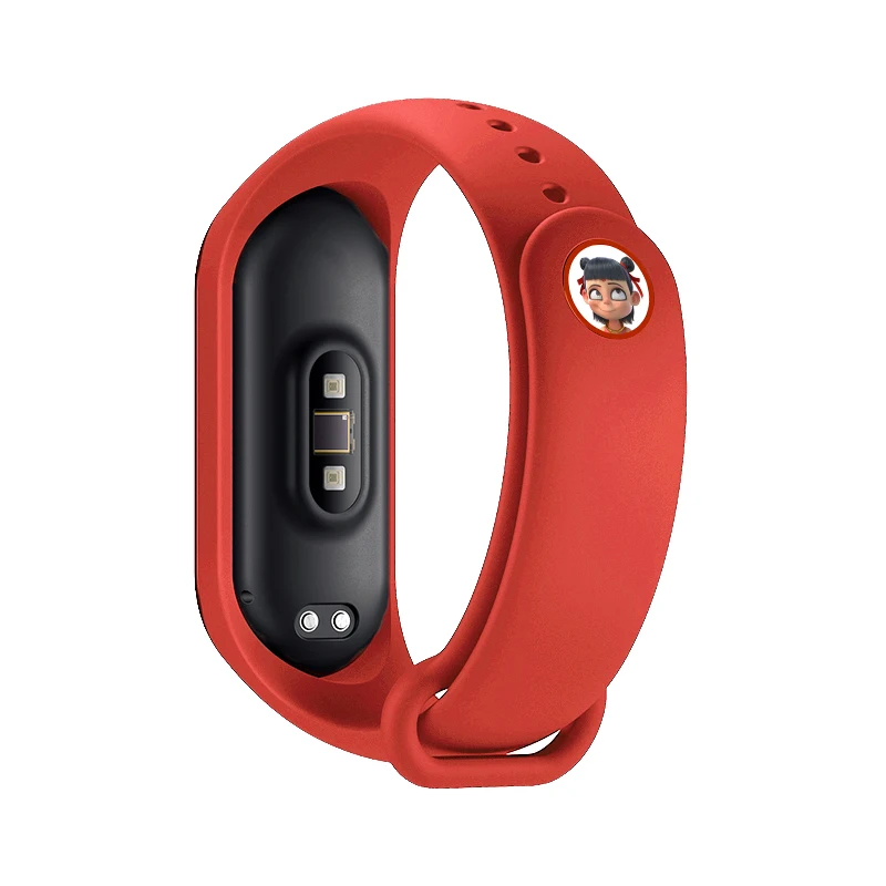 Nezha Ограниченная серия браслетов для xiaomi mi band 4 ремешок силиконовый браслет на запястье для xiaomi mi 4/3/2 аксессуары браслет mi band 4 2 ремень - Цвет ремешка: Nezha