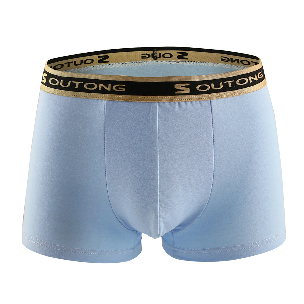 4pcs Men Cotton Soft Boxers Low Waist Underpants Breathable Cueca Boxer Para Hombre Underwear Sexy Men Shorts Calzoncillo Hombre