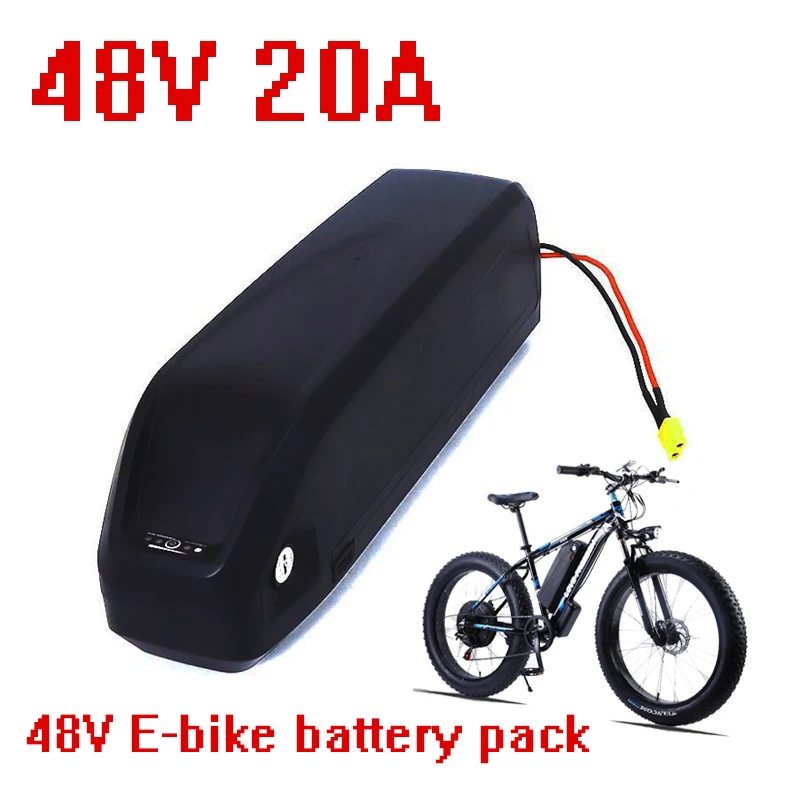 Оригинальный литиевый аккумулятор для электровелосипеда Hailong Max 48 В 20 Ач 13S 18650 1000