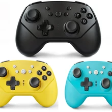 Для Nintendo Switch Pro контроллер/переключатель Lite консоли джойстика геймпад Bluetooth Беспроводной Pro игровой контроллер с 6-осевым гироскопом