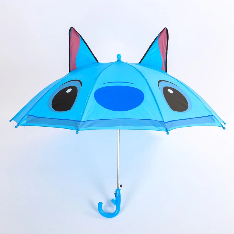 Детский зонтик с большими ушами 3D Стерео милые мультгерои зонтик на заказ детский зонтик танцевальный Зонт для животных - Цвет: Lilo Stitch