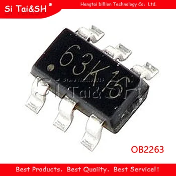 

100pcs/lot New OB2263 OB2263MP OB2263AMP SOT23-6 Silk screen: 63 at the beginning LCD power chip
