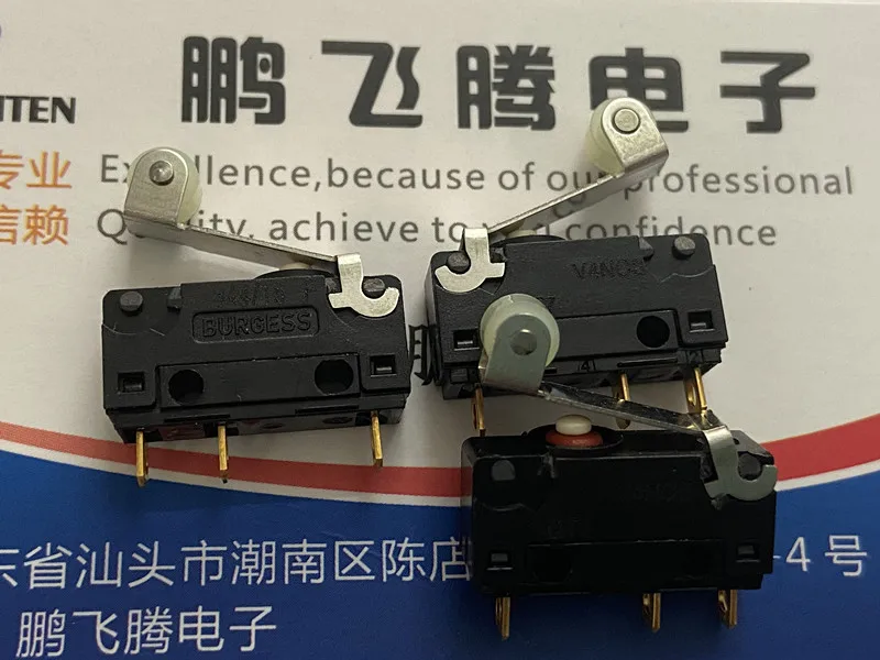 Microinterruptor Swiss BURGESS Sibo V4NCS, interruptor de 3 pies con ...