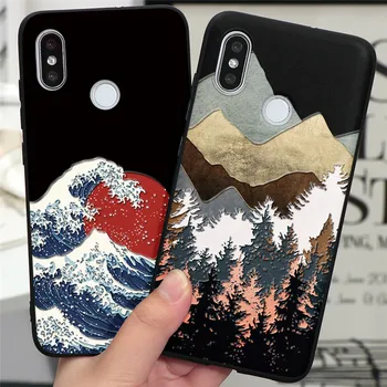 

Fashion 3D Emboss Funda Case For Xiaomi Redmi Note 8T 8 Pro 6 7 5 Plus 4X 7A 8A Mi 10 A3 A1 A2 8 9 Lite SE 9T CC9 CC9e TPU Cover