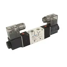 Пневматический электромагнитный клапан с 2 позициями, 12 В постоянного тока