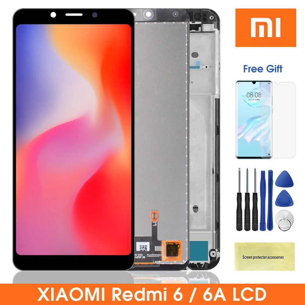 ЖК-дисплей для Xiaomi Redmi 6A с сенсорным экраном и дигитайзером в сборе Redmi6 6 дисплей |