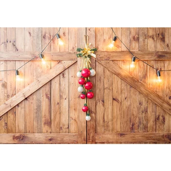 

Vinyl wooden door lights Photography Backgrounds newborn children Photographic Backdrop for Photo Studio