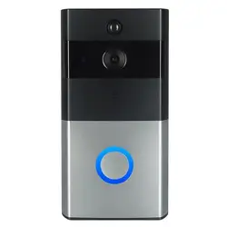 Беспроводной Wifi видео дверной звонок HD камера ночного видения двухсторонний домофон дверной звонок Поддержка обнаружения движения TF