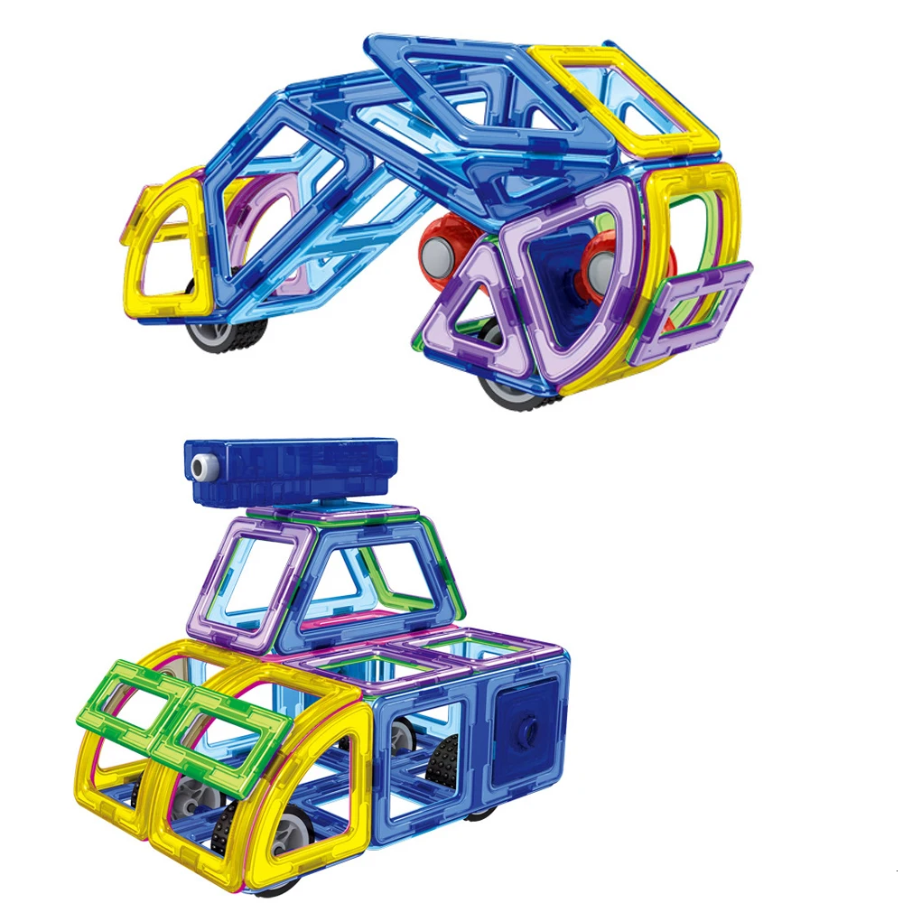 Большие магнитные Конструкторы для моделирования, набор конструкторов, магнитные обучающие игрушки для детей, подарок