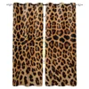 Leopard Print Curtains for Windows Drapes Blinds Modern Custom Printing Curtain For Living Room Bedroom Home Decor 1