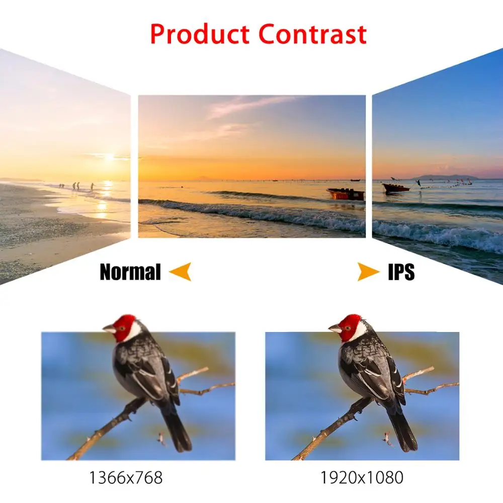 Eyoyo EM12F 12? 1920x1080 FHD IPS Security Monitor LCD Screen with HDMI VGA BNC USB Video Display for TV PC Camera DVD CCTV DVR