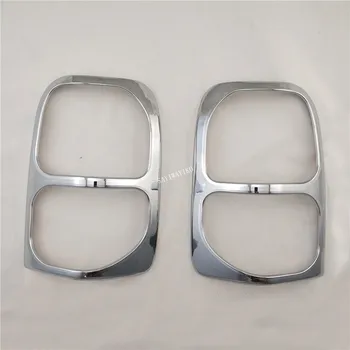 

For toyota hilux surf 1998- 2002 ABS Rear Light Lamp Cover Trim Tail Light Cover Frame Protector Sticker Car Styling Accessory