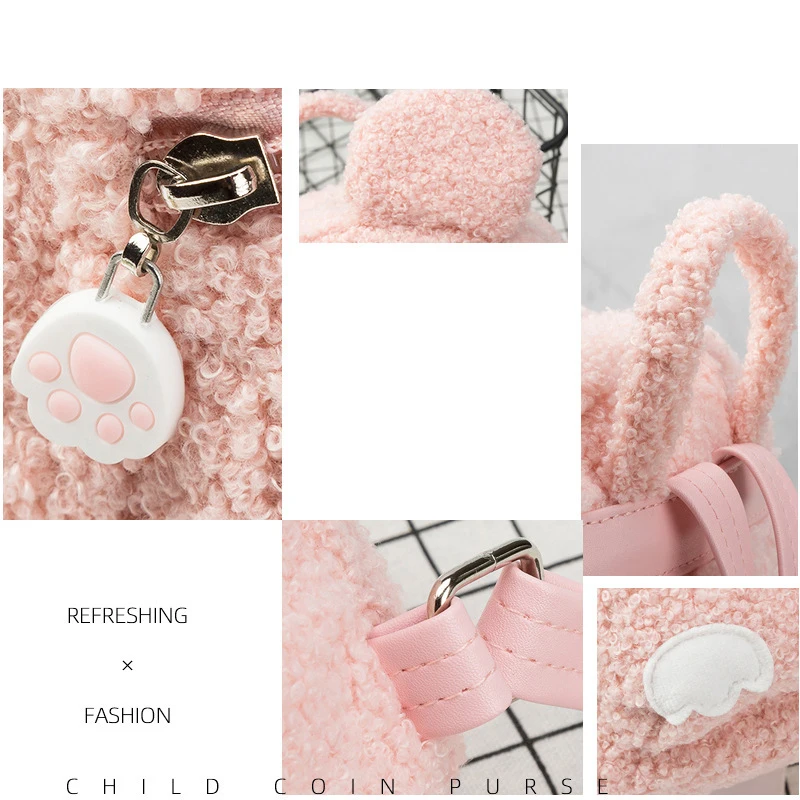 Милый медведь детская плюшевая сумка рюкзак сумки Дорожная игрушка школьные