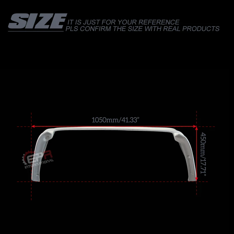 Для Toyota 96-99 Glanza Startlet EP91 JUN стиль Стекловолокно Задний спойлер хэтчбек FRP стекловолокно ствол крыло губы Дрифт сплиттер