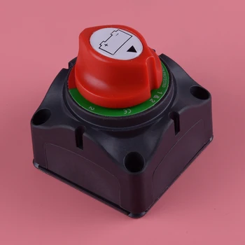 

beler NEW 1-2-Both-Off Dual Battery Selector Isolator Rotary On Off Switch Cut Disconnect Fit For Marine Boat Car RV