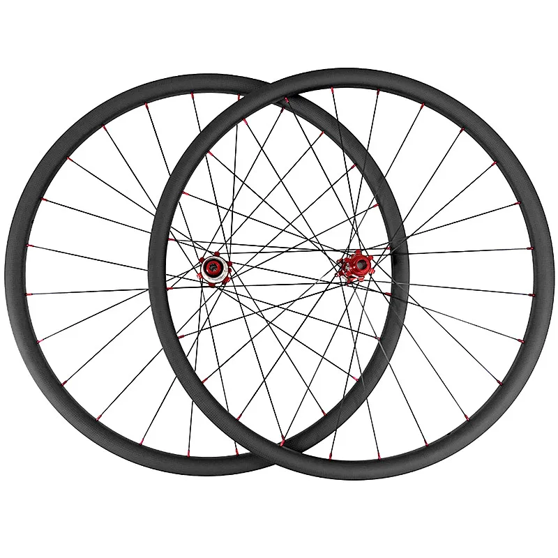 CYCST 29er XC прямой углерод тяги колесная бескамерная 30 мм × 25 мм UD 3K 12K 24 28 отверстий SHN 10s 11s XX1 2" горные колеса 1420g