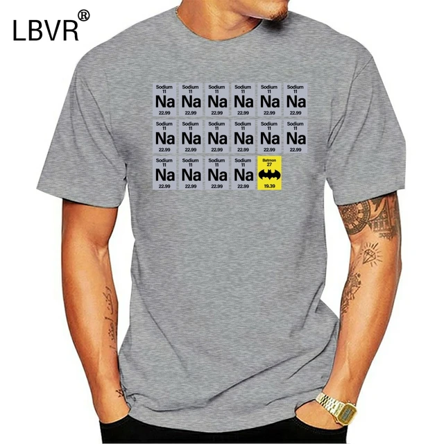 Batman NA NA NA Sodium Periodic Table T 