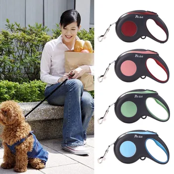 

Outdoor Puppy Cat Traction Rope Belt Automatic Running Walking Extending Traction Retractable Dog Leash Pet Supplies