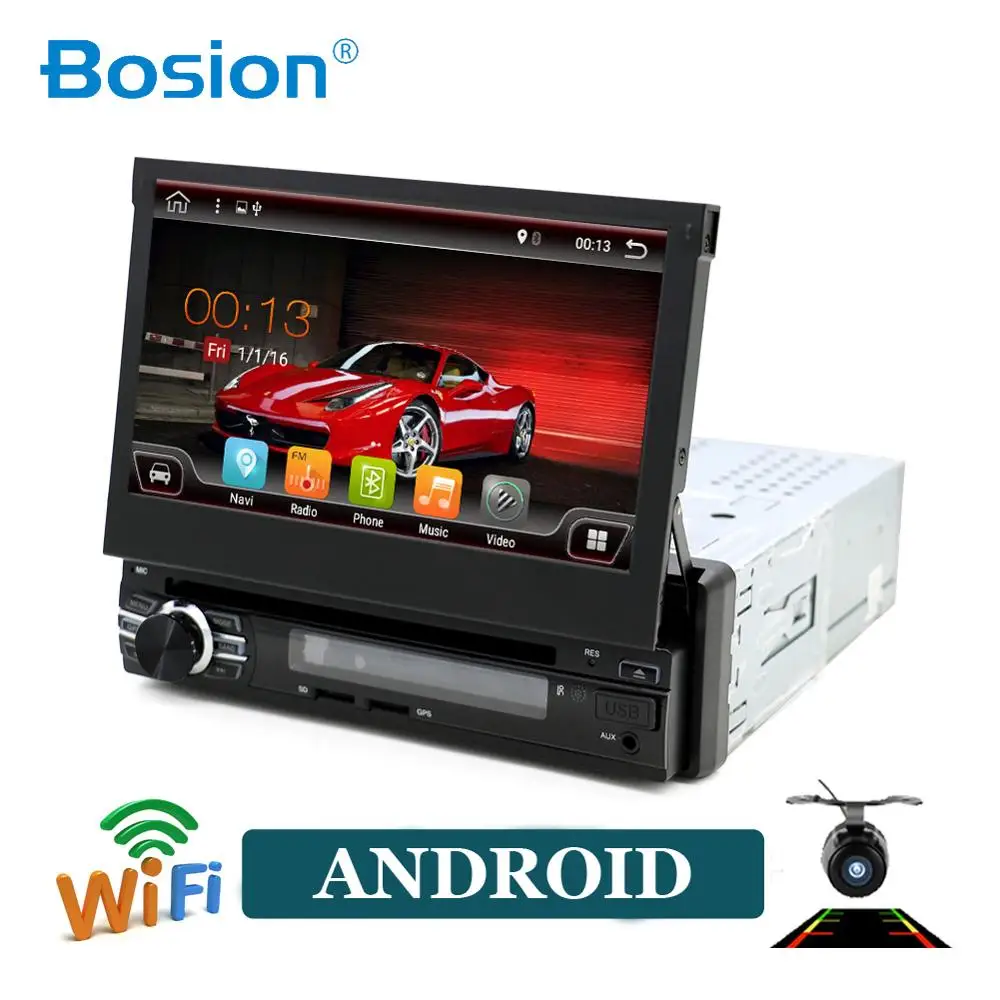Автомобильный DVD-плеер Bosion универсальная стерео-система на Android 10 с GPS Wi-Fi MP3 USB
