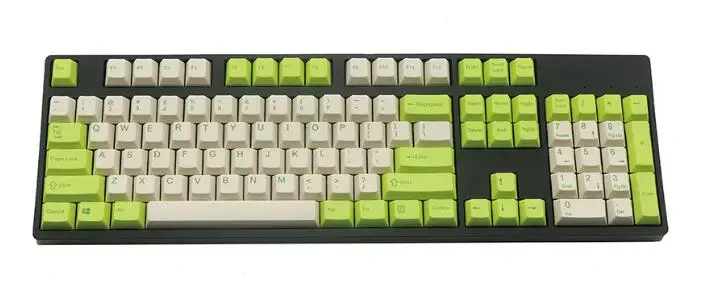 Клавиатура PBT dye sub для механической клавиатуры вишневый профиль ANSI 104 клавиши