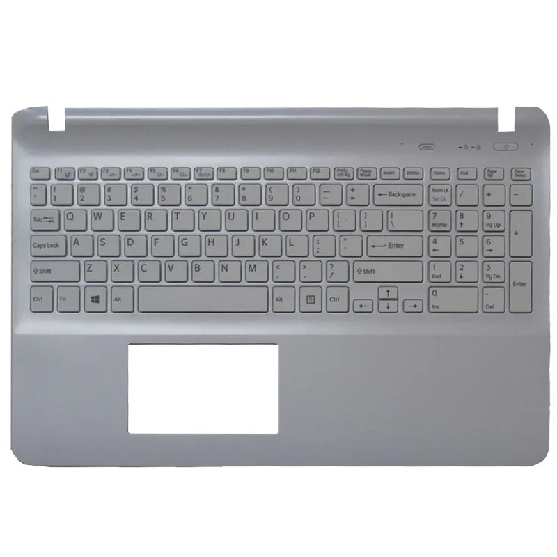 Клавиатура для ноутбука sony Vaio SVF15 FIT15 SVF151 SVF152 SVF153 SVF1541 SVF15E белый без сенсорной панели