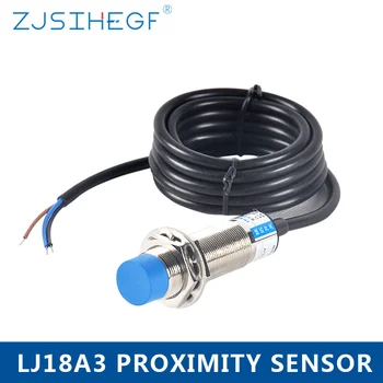 

LJ18A3-8-Z/BX-5V Inductive Proximity Switch M18 8mm Sensing DC 6-36V Approach Switch AX/AY/CX/CY/EZ/DZ 2/3/4 wire PNP/NPN NO NC