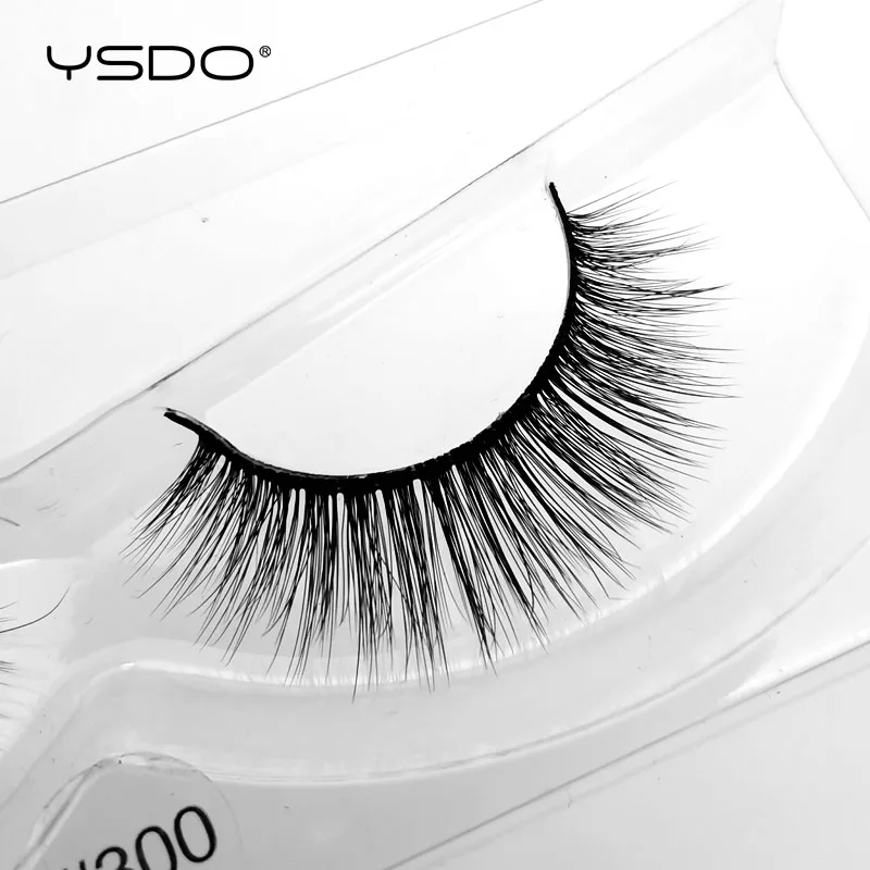 YSDO 1 пара 3d норковые накладные ресницы естественные длинные норковые ресницы безжалостные ресницы «maquiagem» Мягкие выпученные ресницы искусственные