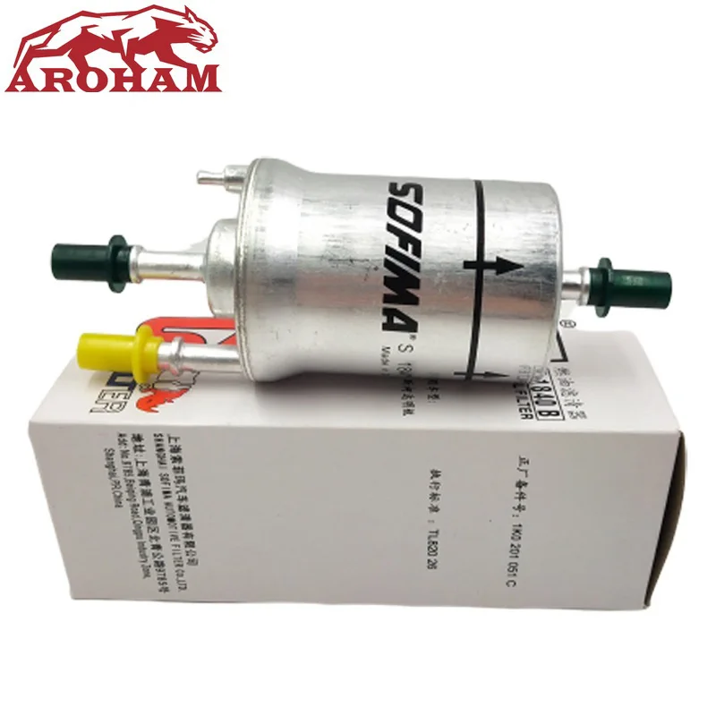 6,6 бар топливный фильтр для VW Jetta Golf MK5 MK6 Polo Touran Caddy Eos Beetle AUDI A3 TT RS3 TTRS 1K0201051K 1K0201051C
