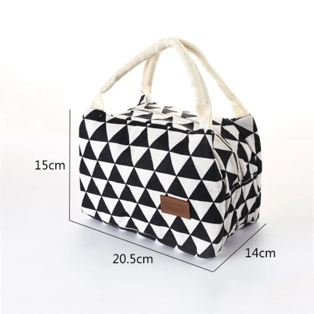 1 шт. свежая изолированная сумка для обеда термальная Модная Портативная Сумка