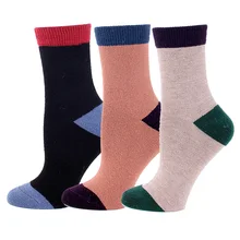 Женские хлопковые носки Harajuku модные уличные носки скейтбордиста Красочные зима осень унисекс Sox 3 пар/лот# F