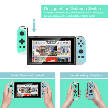 NFC Left & Right Turbo Bluetooth Gaming Joysticks Game Controller Gamepad For Nintend Switch NS Joy Game For Nintend Switch
NFC Left & Right Turbo Bluetooth Gaming Joysticks Game Controller Gamepad For Nintend Switch NS Joy Game For Nintend Switch
