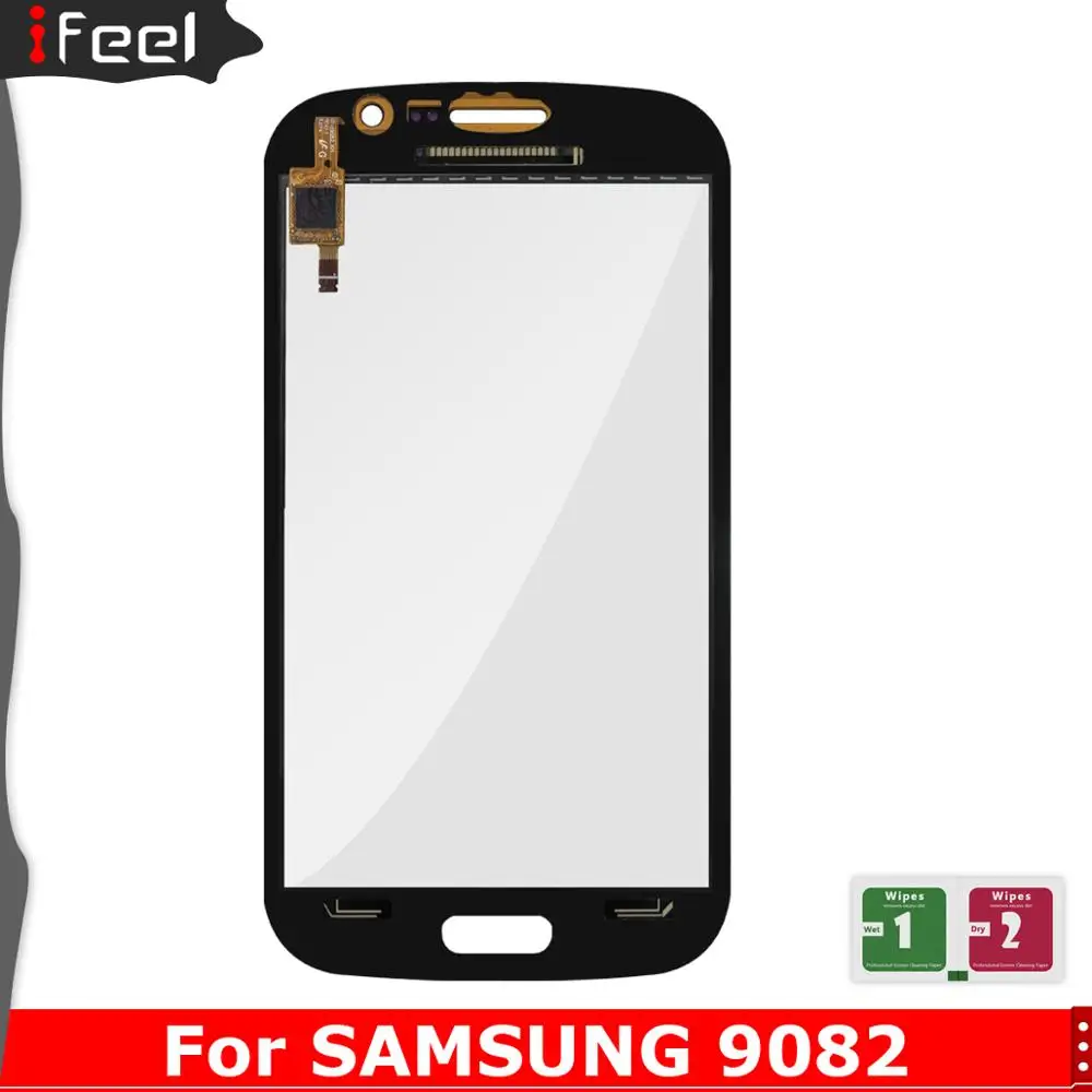 Для samsung Galaxy Grand Neo Plus i9060 9082 9060 9060i сенсорный экран дигитайзер Переднее стекло объектив сенсорная панель Замена