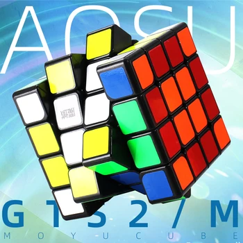 

Moyu Aosu GTSM 4x4 Magnet Cube 4x4x4 Magnetic Speed Puzzle Aosu GTS2M 62mm Cubo Magico For Professional Competition WCA Kid Toy