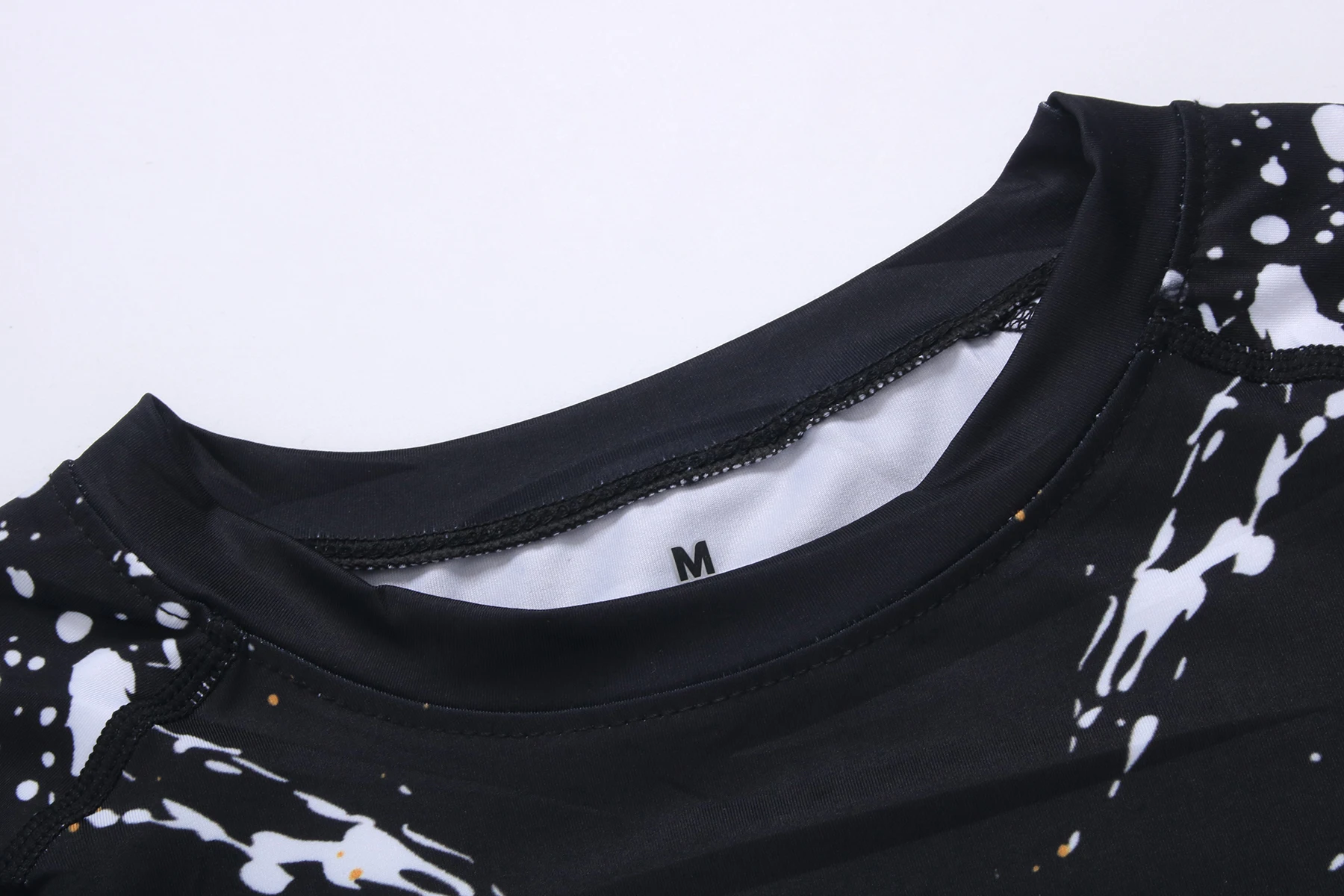 Men Boxing t-shirt Quick Dry Running Tees Muay Thai Tight Slim Sport Tops MMA Fighting Training Fitness Gym T-Shirts