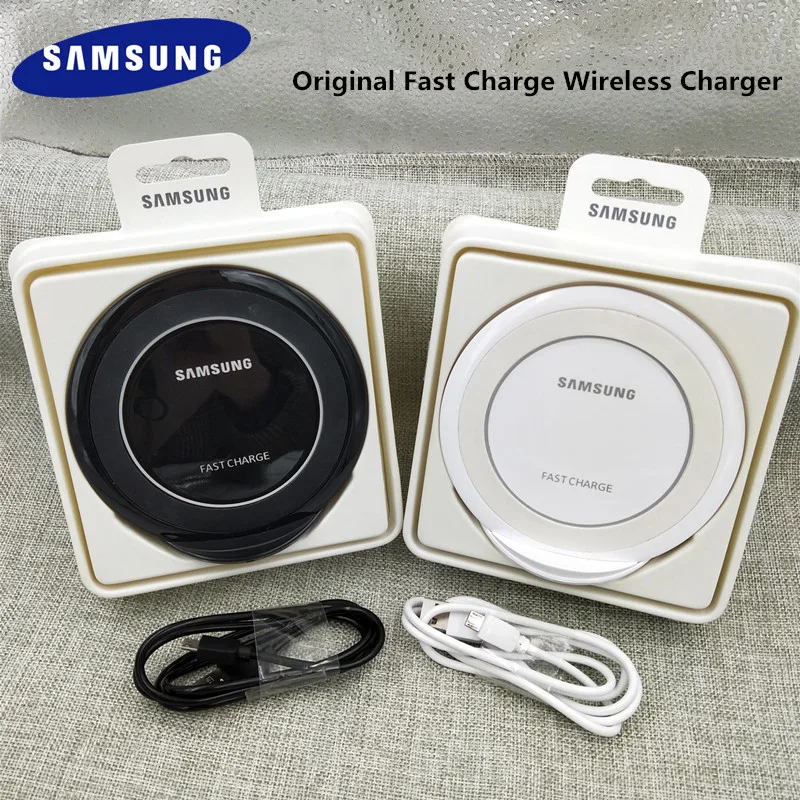 Original Samsung 9V 1.67A EP-NG930 QI Wireless Charger Pad For Samsung S6 S7 S8 S9 S10 S20 Plus Note 8 9 10 20 Ultra Iphone X XS