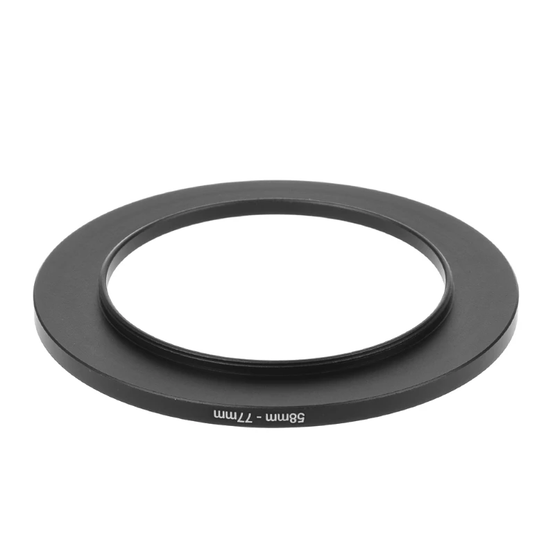 2020 New 58mm To 77mm Metal Step Up Rings Lens Adapter Filter Camera Tool Accessories
