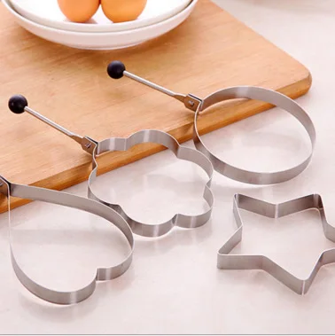

Creative Stainless Steel Die Circle Model Kitchen Pastry Bakery Egg DIY Tool Mould Fried Egg