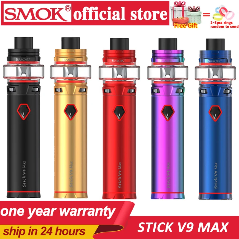Новый оригинальный стартовый набор SMOK Stick V9 Max 4000 мАч с ручкой 8 5 мл вейп комплект