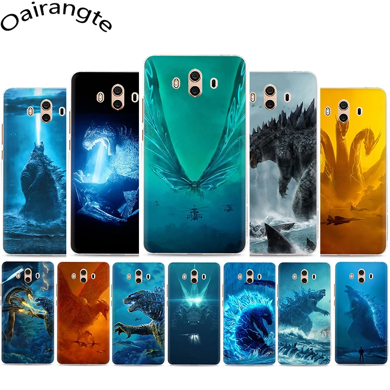 

Godzilla King of the Monsters Hard phone case for Huawei Y5 Y6 Y7 Prime Y9 Mate 10 20 Pro Lite Nova 2i 3 3i Lite