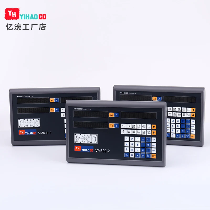 YIHAO DRO 3 ejes de lectura Digital+ 3 piezas escala lineal de 50-1000 мм codificador lineal completo dro unidad+ piezas