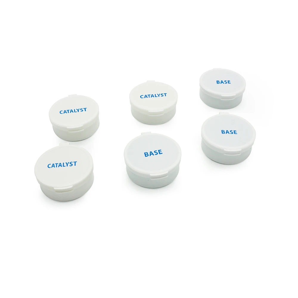 Koop Siliconen Dental Impression Kit Dental Materiaal Tray Kit Dental Clinic Dental Lab Kit Drop Verzending