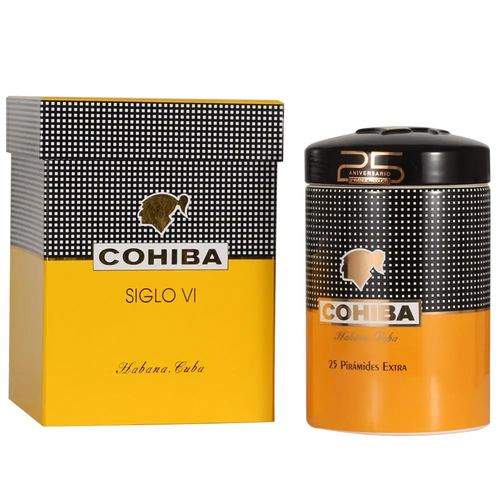 COHIBA керамическая сигара Humidor табак магазин сигары Jar домашний Humidor коробка сигары трубка для кубинских сигар W/Boveda увлажнитель сумка