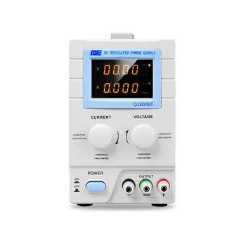 

QJ3005T Adjustable DC Power Supply Mini Laboratory Switching Power Supply Single channel 0~30V 0~5A resolution of 10mV 1mA