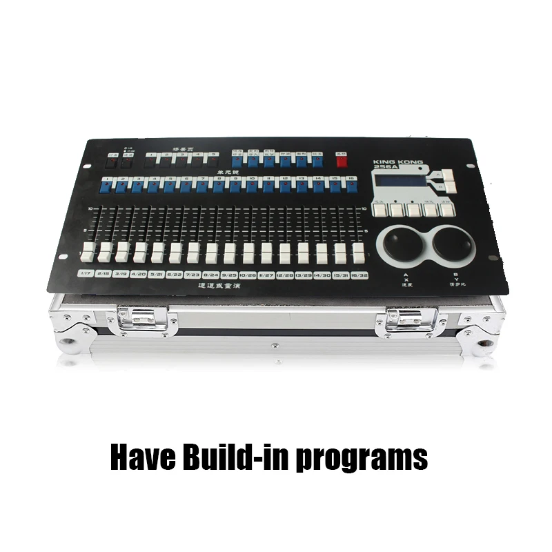 Фото Мощный эффект 256A DMX контроль освесветильник сцены профессиональный Dmx 512 консоль хорошо использовать для DJ дискотевечерние Led движущееся управление головой №2