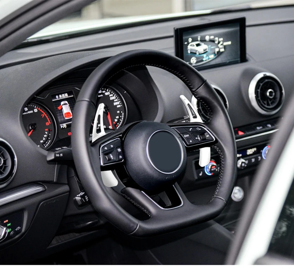 Наклейка на руль для Audi A3 8V 2016 + A4 B9 S4 A5 S3 S5 SQ5 Q7 TT TTS 8S MK3|Наклейки автомобиль| |