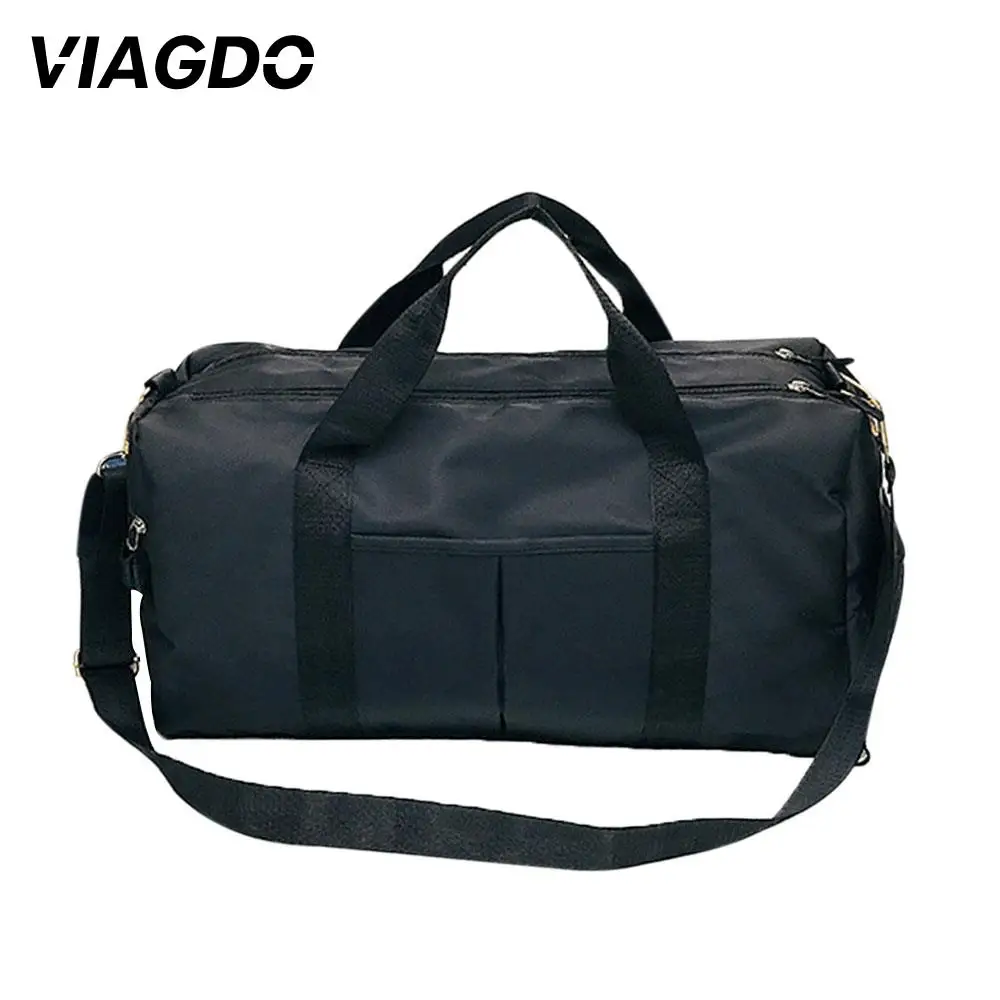 Waterproof Gym Shoulder Bag Men Women Outdoor Sport Bags For Fitness Training Yoga Swimming Travel Handbag Shoes Compartment
