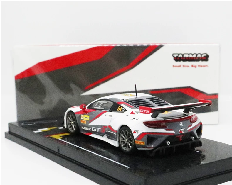 Tarmac работает 1: 64 Honda NSX GT3 Macau GT Cup FIA GT World Cup литой модельный автомобиль